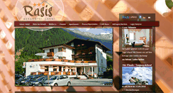 Desktop Screenshot of berghotel-rasis.at